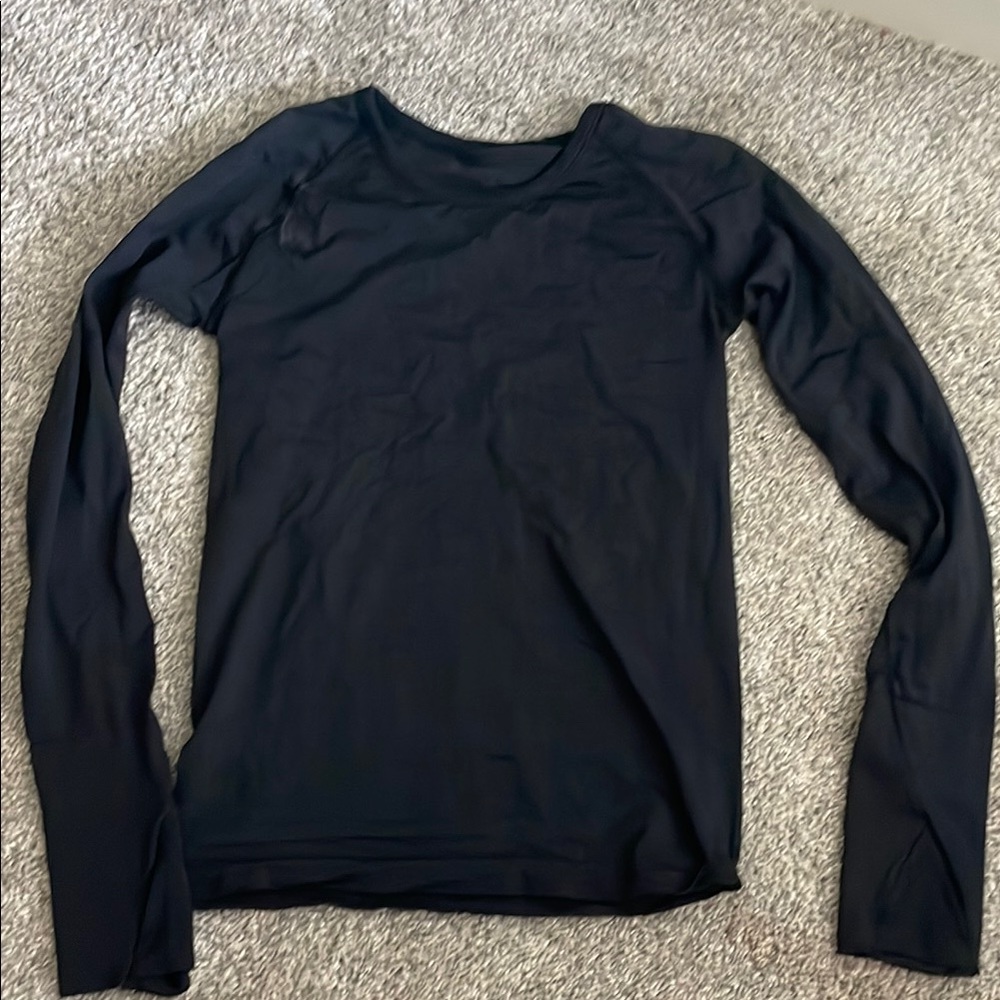 Lululemon Black Long Sleeve Women's Top